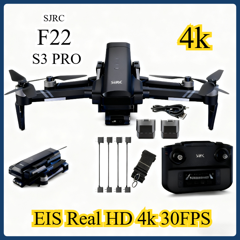 Jjrc Drone X12 - SJRC F22 S3 PRO ドローン 4K