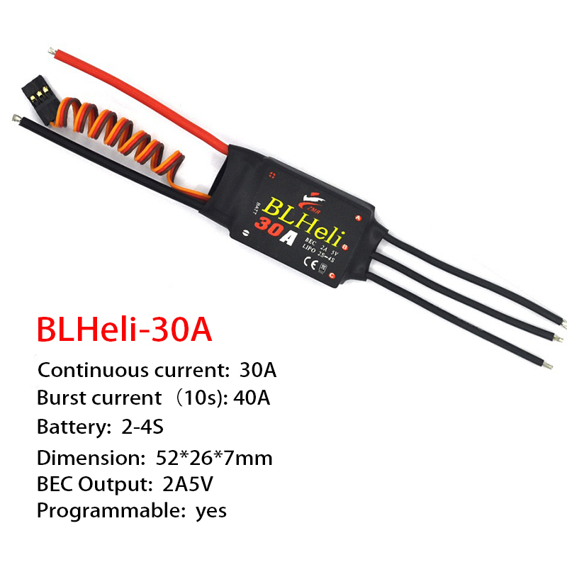 1-3 個ブラシレス ESC BLHeli 20A 30A  - Drone Motor のレビューと価格