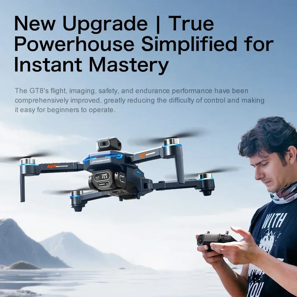 ドローン 4K HD GT8 カメラ障害物回避航空写真ブラシ - Jjrc Drone X12 のレビューと価格