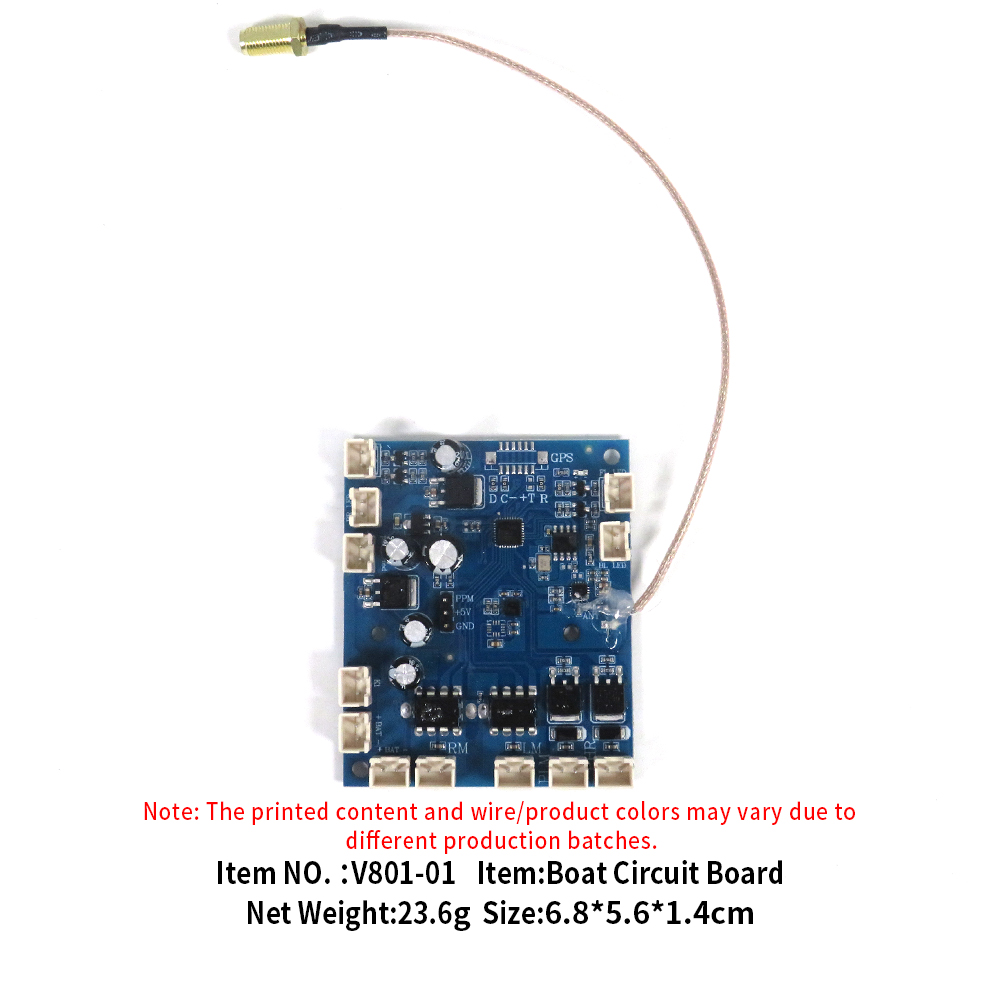 Flytec公式純正V801 RCフィッシングベイトボートス - Drone Power Distribution Board のレビューと価格