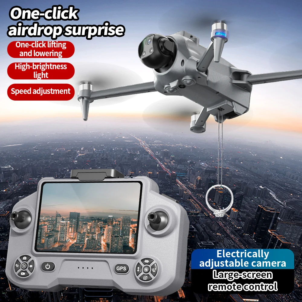 2025ドローン DJI ドローン 4K プロフェッショナル - Drone Gps Mount のレビューと価格