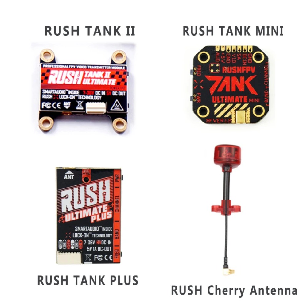 RUSH TANK Ultimate II/Mini/PLU - Drone Frame のレビューと価格