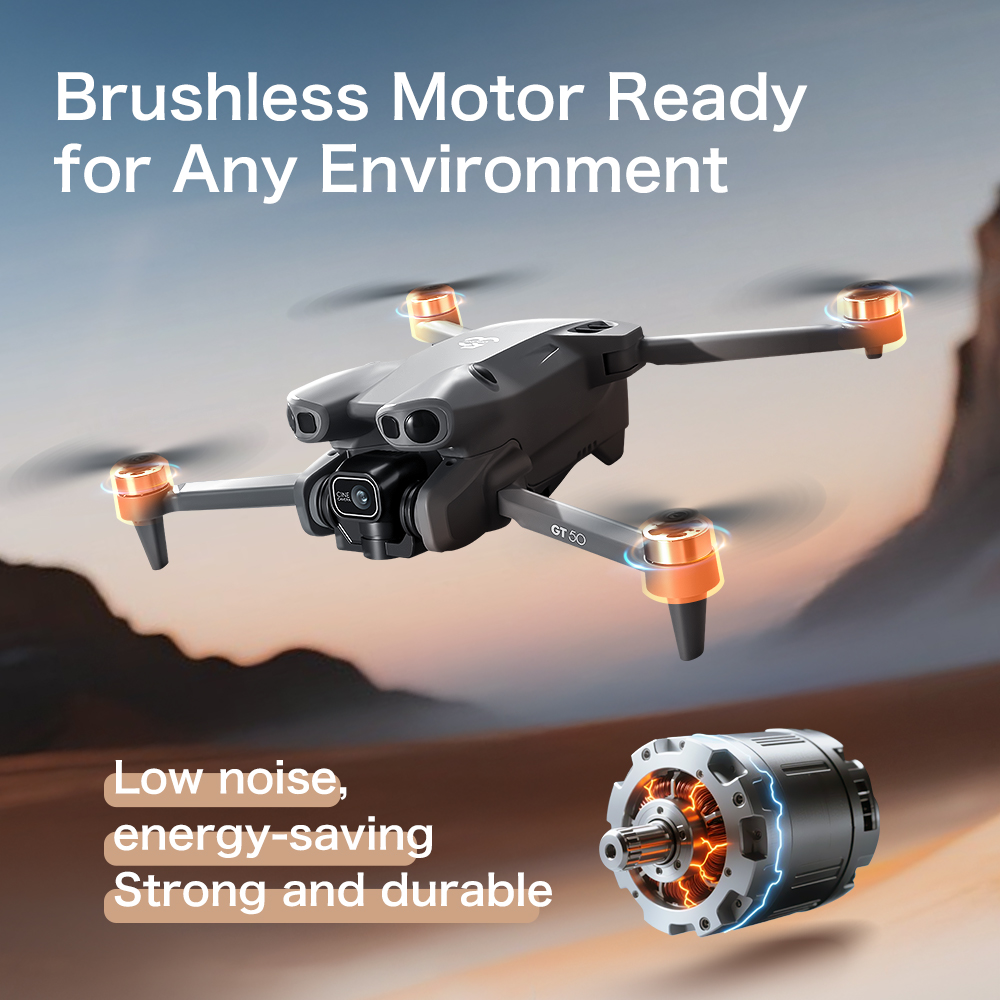 Brand+ GT50 Pro RCドローン 8K HDデュ - Jjrc Drone X12 のレビューと価格
